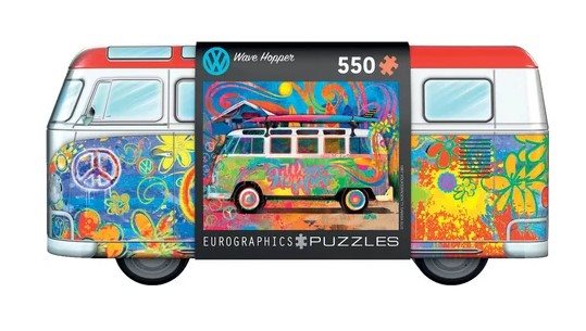 Puzzle - VW Bus Tin - Wave Hopper (550 Bitar)