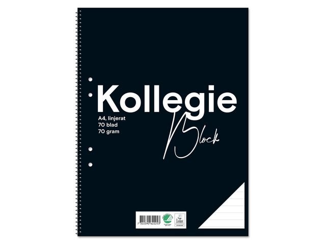 Kollegieblock FW A4 70g 70bl linj