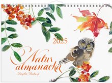 Väggkalender 2025 Naturalmanacka